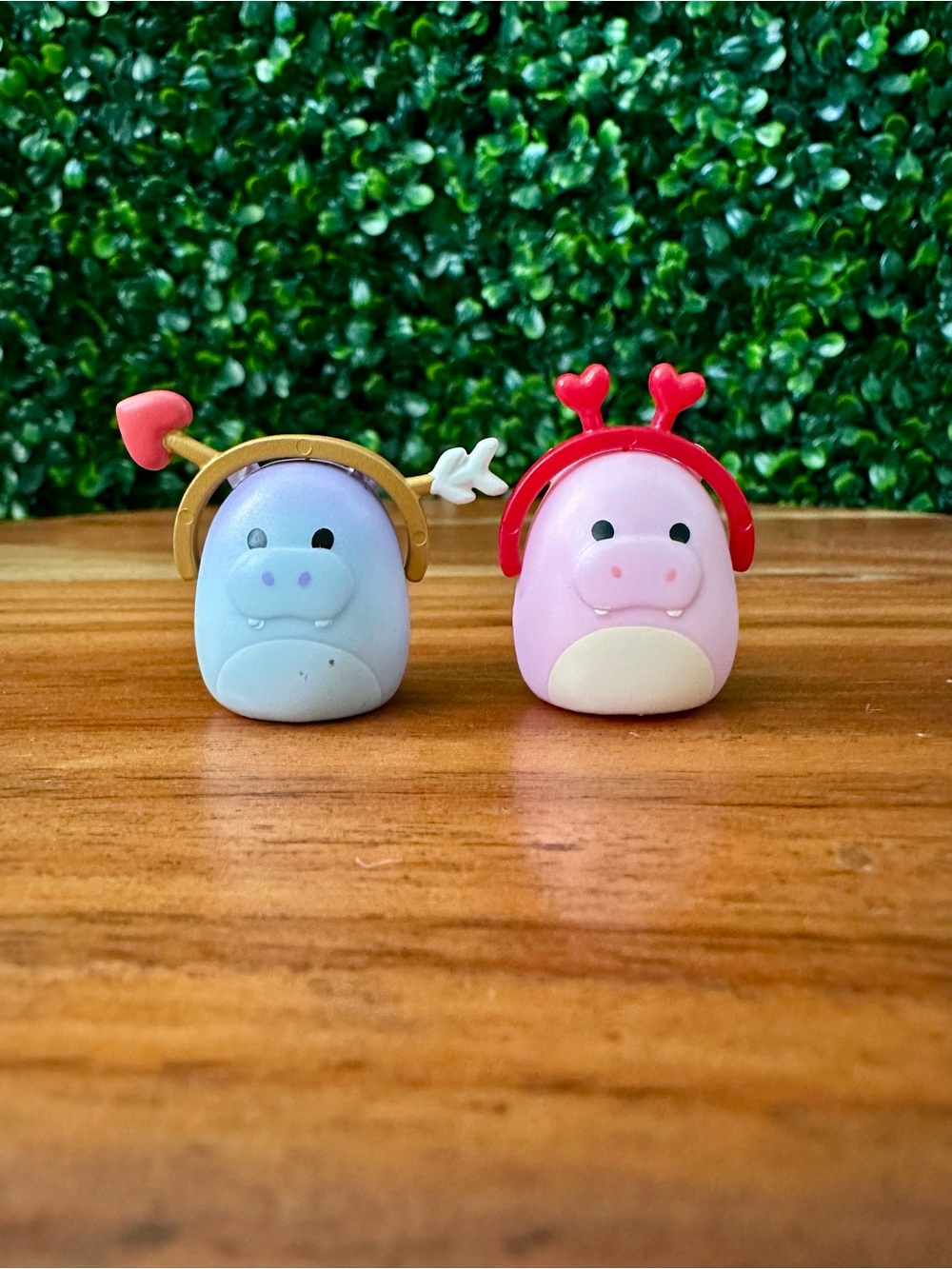 Squish-a-longs by Squishmallows I Heart Hippos Bundle